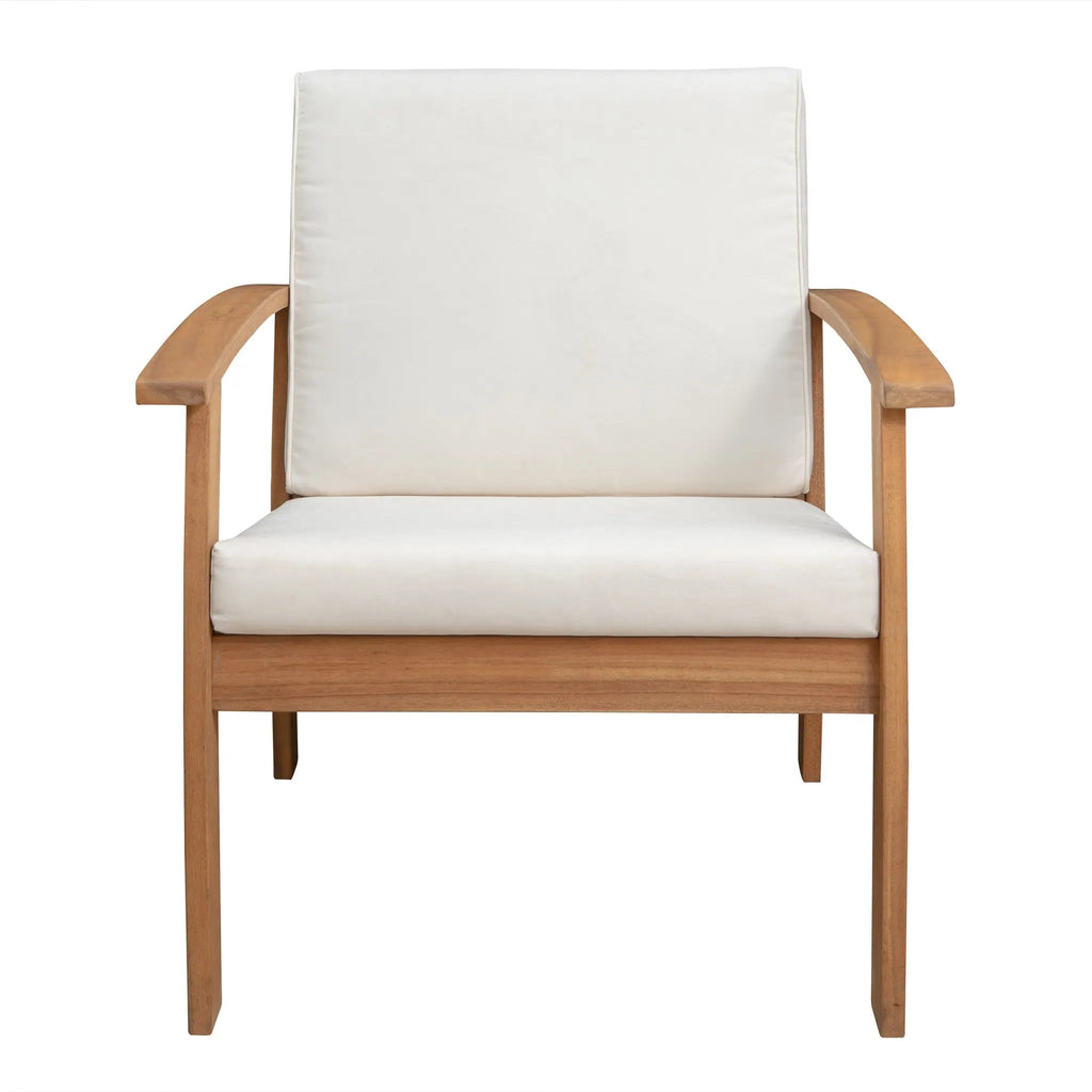 Lio Wooden Armchair | Scandinavian Indoor Outdoor Lounge Chair