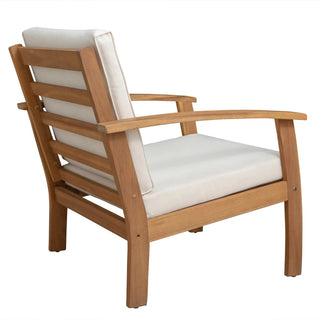 Lio Wooden Armchair | Scandinavian Indoor Outdoor Lounge Chair