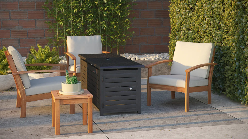 Lio Wooden Armchair | Scandinavian Indoor Outdoor Lounge Chair