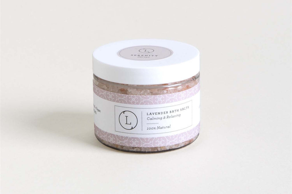 Lavender Bath Salt Soak – Natural Relaxing Bath Salts for Spa & Stress Relief