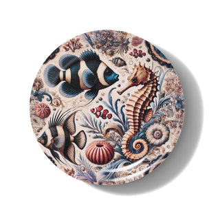 Seahorse Mini Birchwood Tray Set of 2