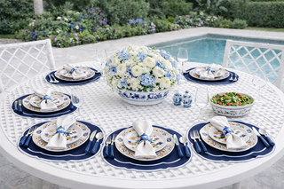 Blooming Sunset Pagoda Melamine Dinnerware Collection