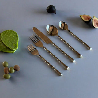 Ava Silverware Set of 20 – Stainless Steel Flatware for Four