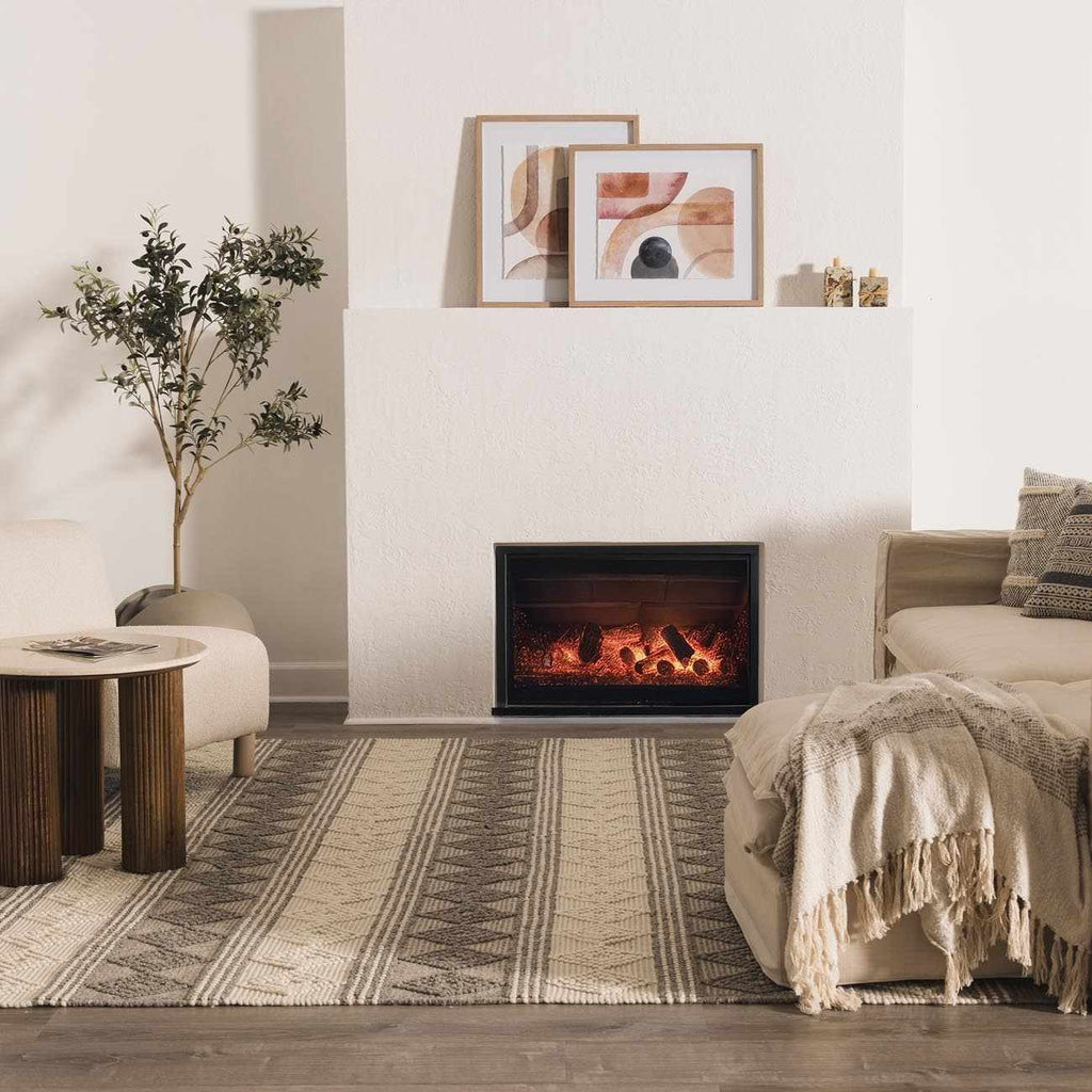 Mineola Wool Area Rug – Premium Soft Wool Living Room Carpet