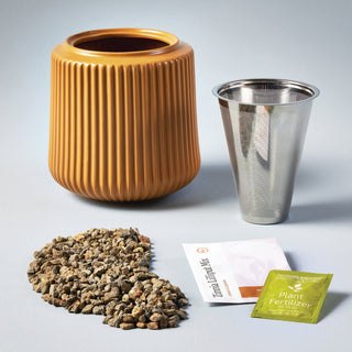 Flower Grow Kits – Fluted Ceramic Planter