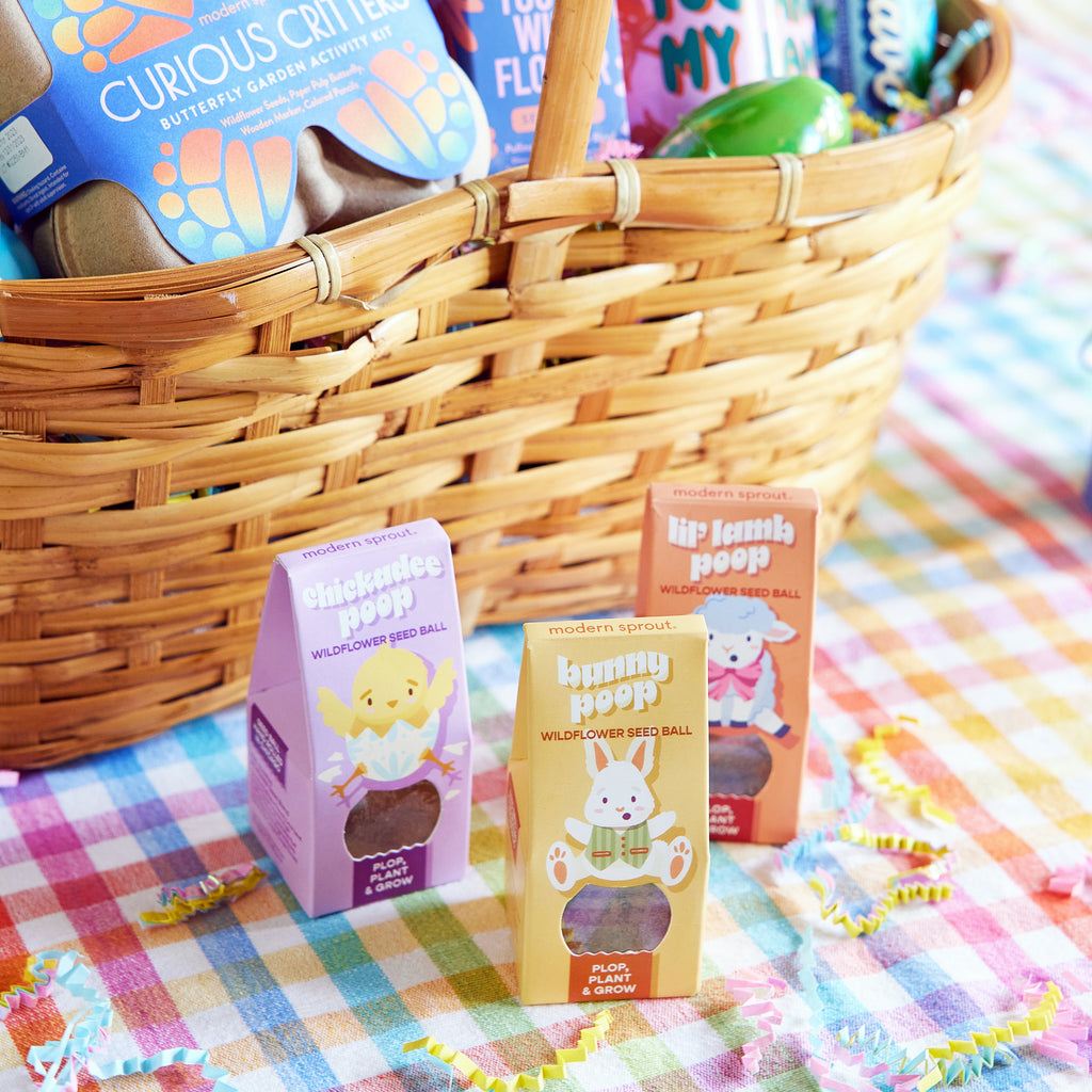 Easter Plops Wildflower Seed Bombs