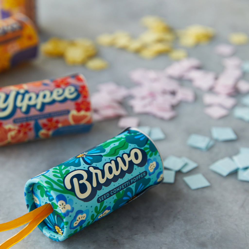 Seed Confetti Popper – Plantable Celebration Confetti