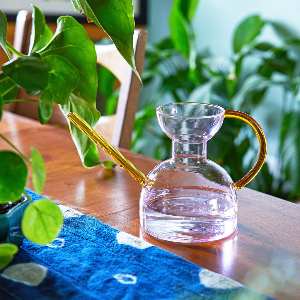 Handcrafted Glass Watering Can