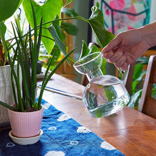 Handcrafted Glass Watering Can