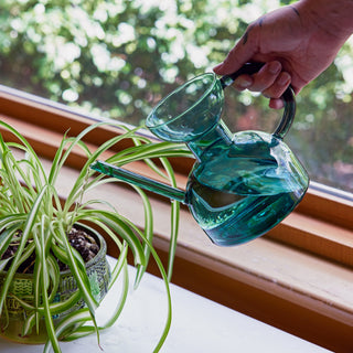 Handcrafted Glass Watering Can