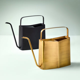 Brass & Matte Black Watering Cans – 3L