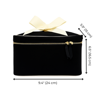Medium Box Makeup & Toiletry – Black