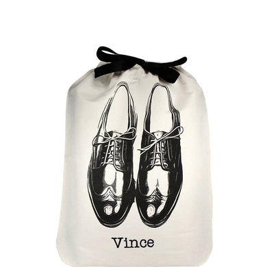 Men's Shoe Bag – Cream