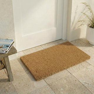 Minimalist Natural Coir Doormat