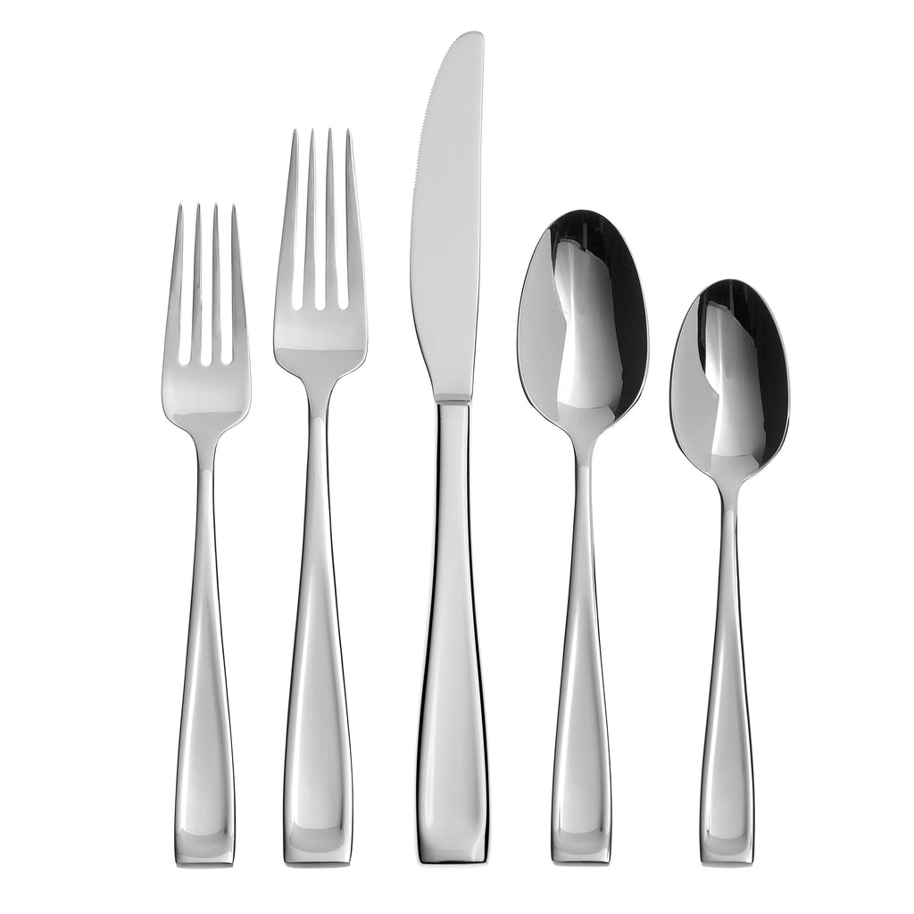 Oneida Moda 75-Piece Flatware Set, 18/10 stainless steel