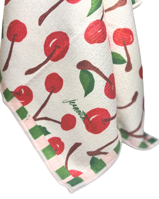Mon Cheri Double-Sided Art Tea Towel
