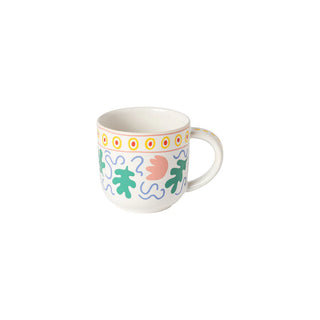 Costa Nova Summer Bliss Mug – Tulip White Fine Stoneware by Laetitia Rouget