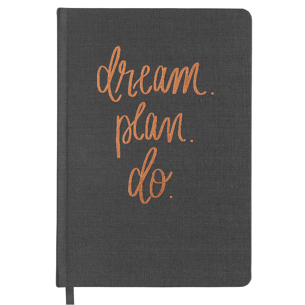 Dream Plan Do Fabric Journal
