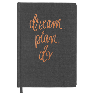 Dream Plan Do Fabric Journal