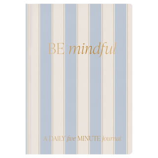 Be Mindful Striped Journal