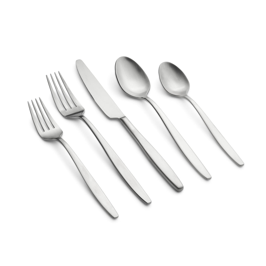 Cambridge Nylah Satin 20-Piece Flatware Set, 18/0 stainless steel (view 3)