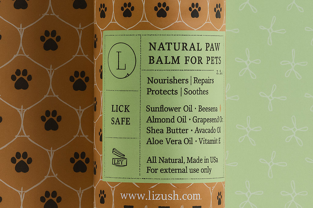 Natural Paw Balm for Pets – Healing Moisturizing Balm for Dogs’ Dry Paws