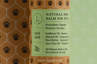Natural Paw Balm for Pets – Healing Moisturizing Balm for Dogs’ Dry Paws