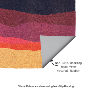 Shades of Dawn Natural Coir Doormat