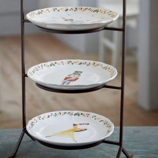 COSTA NOVA 3 Round Stage Metallic Holder – Elegant Serving Stand