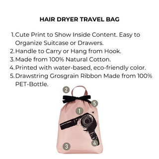 Women's Travel Set 4-pack, Pink/Blush