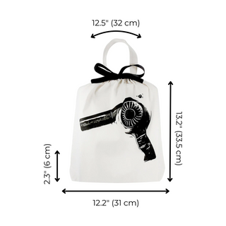 Hair Dryer Travel Bag – Cream