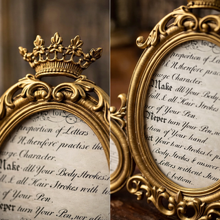 Vintage-Inspired Retro Decorative Picture Frame