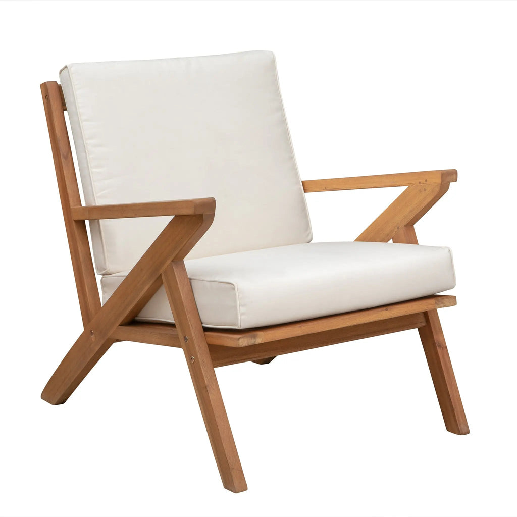 Oslo Wooden Armchair | Scandinavian Indoor Outdoor Lounge Seating
