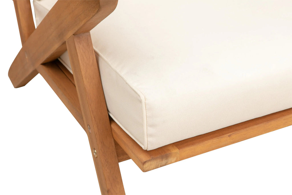 Oslo Wooden Armchair | Scandinavian Indoor Outdoor Lounge Seating