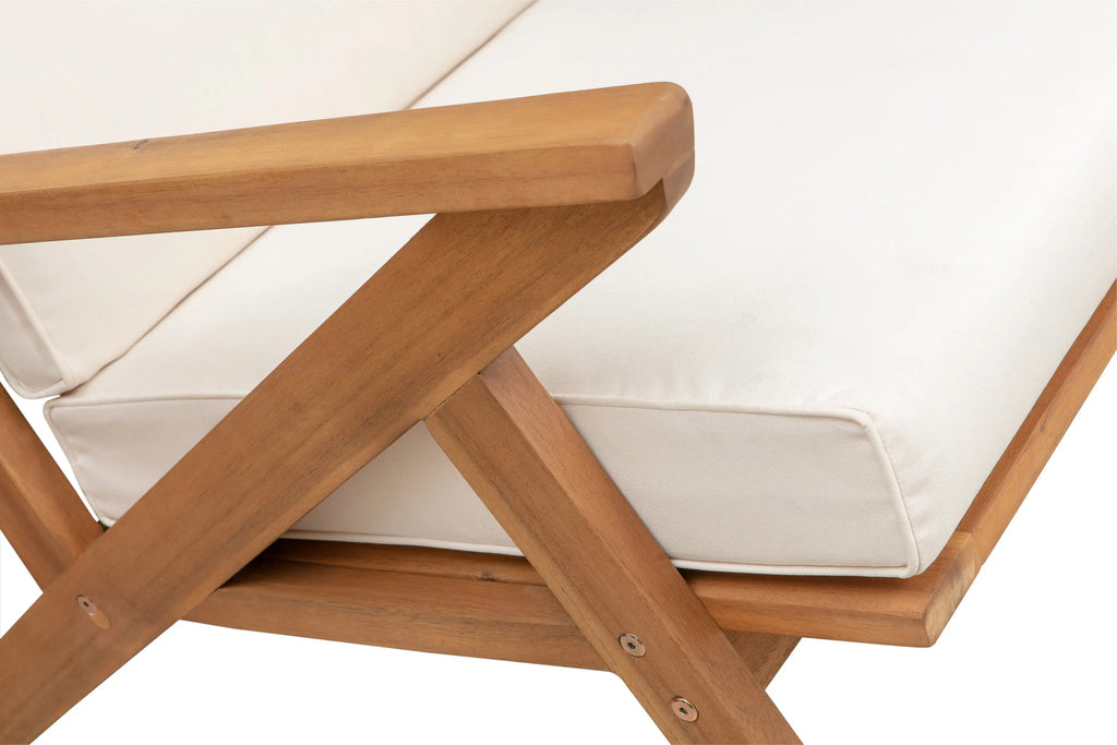 Oslo Wooden Armchair | Scandinavian Indoor Outdoor Lounge Seating