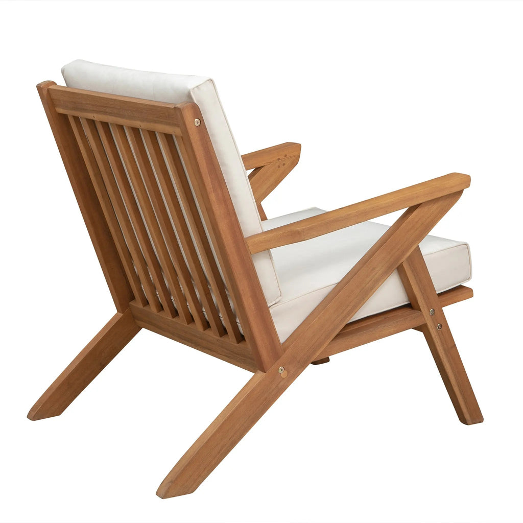 Oslo Wooden Armchair | Scandinavian Indoor Outdoor Lounge Seating