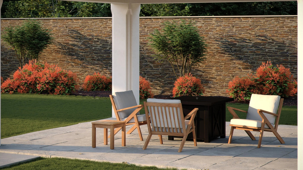 Oslo Wooden Armchair | Scandinavian Indoor Outdoor Lounge Seating