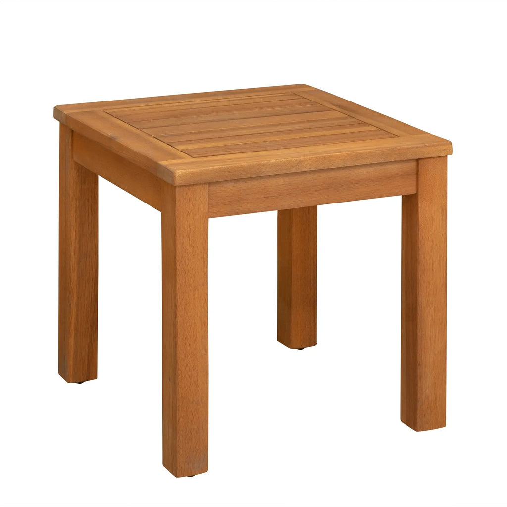 Lio/Oslo Wooden Side Table | Scandinavian Indoor Outdoor Accent Table