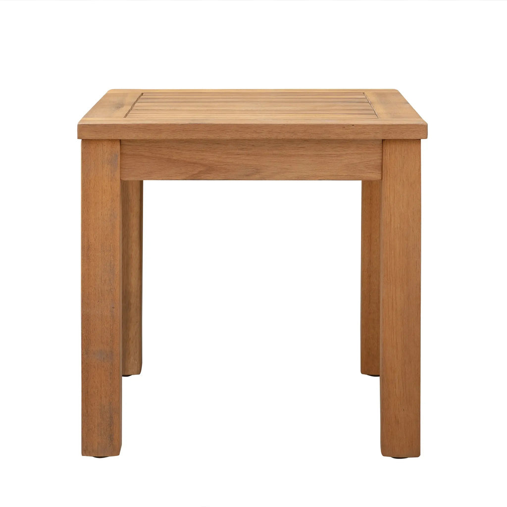 Lio/Oslo Wooden Side Table | Scandinavian Indoor Outdoor Accent Table
