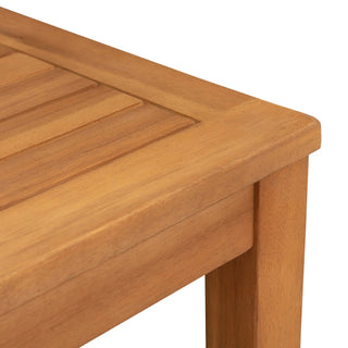 Lio/Oslo Wooden Side Table | Scandinavian Indoor Outdoor Accent Table