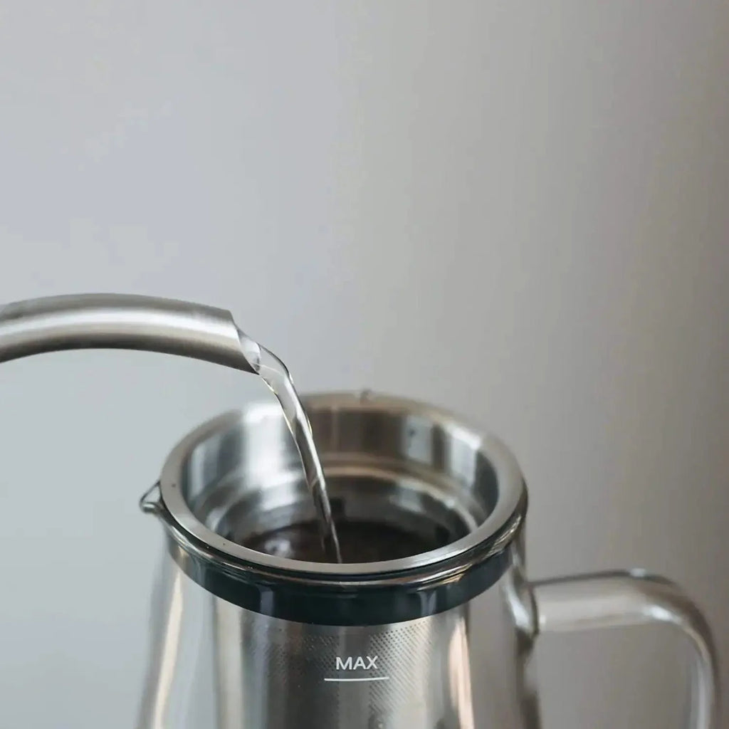 Glass Cold Brew Coffee Maker with Filter – 34 oz or 50.7 oz