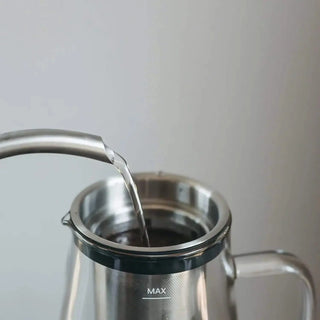 Glass Cold Brew Coffee Maker with Filter – 34 oz or 50.7 oz