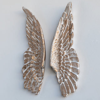 Sculpted Mini Angel Wings Wall Decor