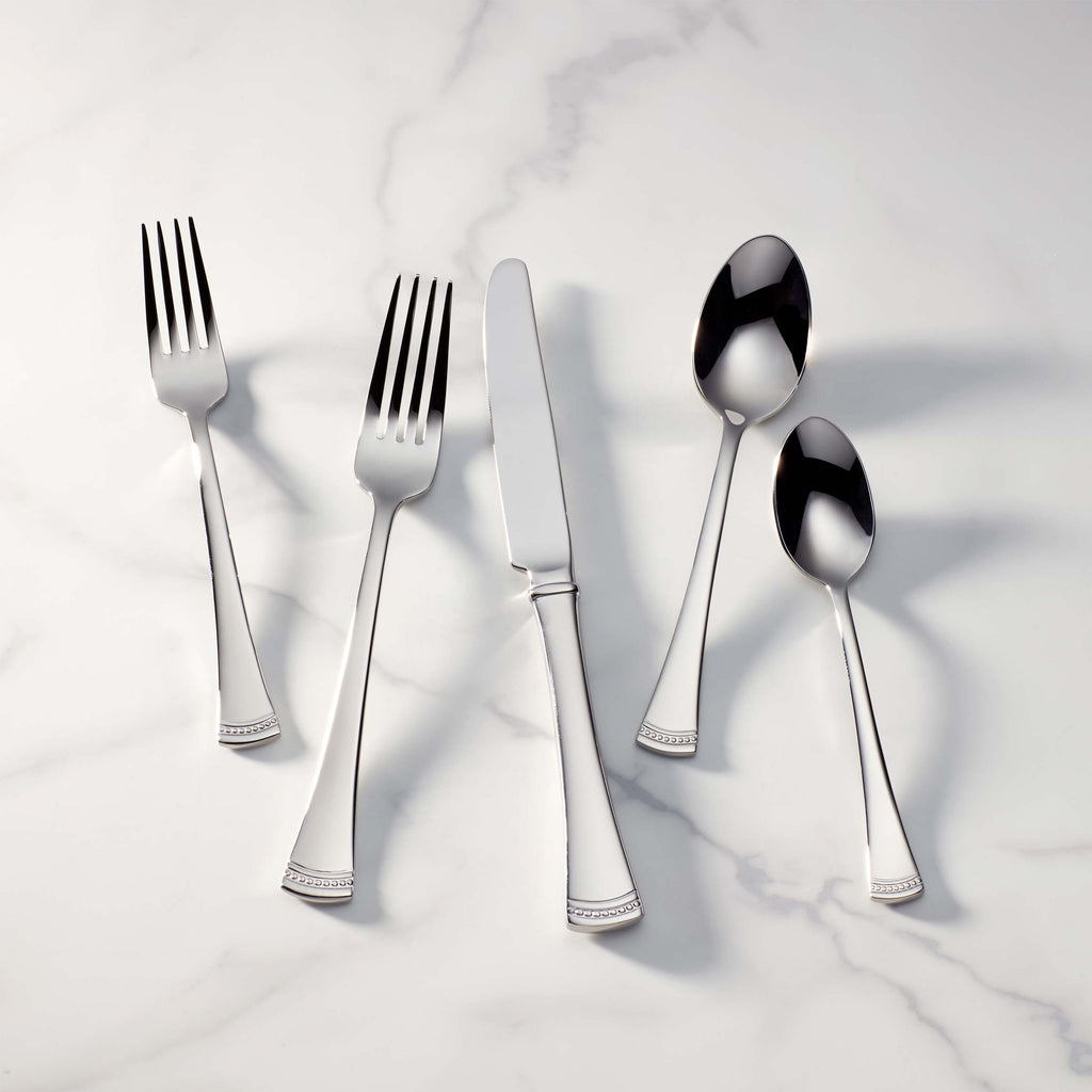 Lenox Portola 65-Piece Flatware Set, 18/10 stainless steel
