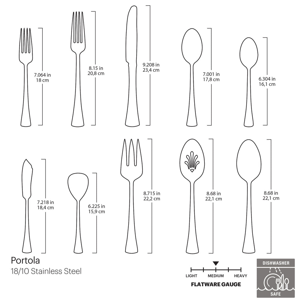 Lenox Portola 65-Piece Flatware Set, 18/10 stainless steel (view 6)