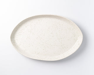 HAAND Oval Platter Set – 3-Piece Handcrafted Porcelain Serving Collection