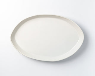 HAAND Oval Platter Set – 3-Piece Handcrafted Porcelain Serving Collection