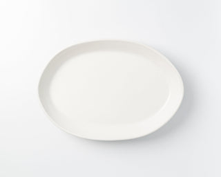 HAAND Oval Platter Set – 3-Piece Handcrafted Porcelain Serving Collection