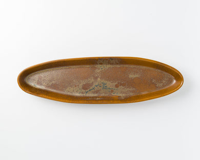 HAAND Long Serving Tray – Handcrafted Porcelain Entertaining Tray