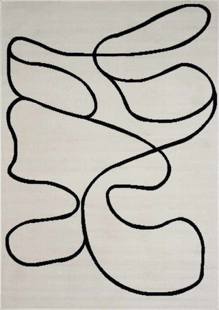 Eilir Modern Low Profile Boho Rug – Stylish Contemporary Floor Carpet